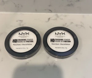 NYX FINISHING POWDER .28 OZ TRANSLUCENT X 2 NEW & SEALED - Picture 1 of 3