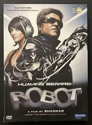 ‘Endhiran the Robot’ DVD 2010 Hindi w/ English subtitles +case&slipcover used VG - Image 1 of 4
