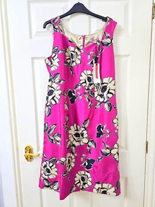 NWT Jacques Vert dress size 20 Pink Floral Mother Of The Bride Wedding cruise - Picture 1 of 9