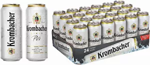 Krombacher Pils – Frischer Genuss! 24 x 0,5 l Palette Dosenbier | 4,8 % vol. - Bild 1 von 5