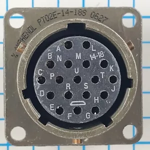 Amphenol Aerospace Connector PN# PT02E-14-18S NOS - Picture 1 of 6