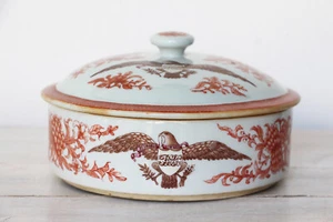 Chinese Export American Armorial Porcelain Tureen - Picture 1 of 12