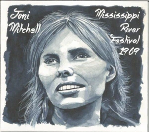 JONI MITCHELL - MISSISSIPPI RIVER FESTIVAL 1969 LIVE! CD ~ 60's FOLK ROCK *NEW* - Picture 1 of 1