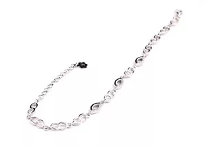 Handcrafted 925 Sterling Silver Zircon Gemstone Beautiful Bracelet - Picture 1 of 13
