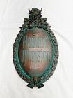 Haunted Mansion Plaque Cast from Original Mold signed by Imagineer Bob Gurr