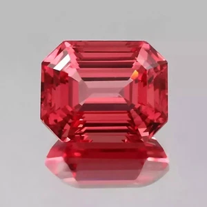 15 Ct Certified Natural Padparadscha Sapphire Red Pinkish Loose Gemstone - Picture 1 of 8