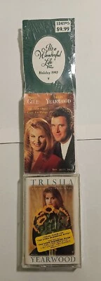 Trisha Yearwood / Vince Gill - The Song Remembers When Cassette SEALED w/ Single - Image 1 of 4