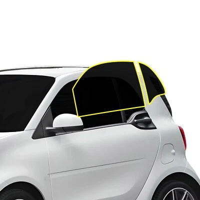 Película de tinte de ventana nano cerámica precortada para ventanas se adapta a Smart ForTwo cupé 2016-2019 Foto 1 de 4