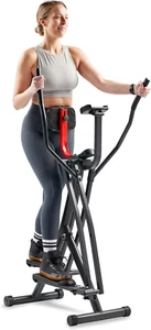 Sunny Health & Fitness Air Walk Trainer Elliptical Machine Glider w/LCD Monitor - Picture 1 of 6