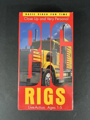 Big Rigs Trucks 18 Wheelers RARE VHS Live Action Brand New Sealed - Image 1 of 4