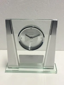 Danbury Clock Co. “Things Remembered”Quartz Glass Mantle Clock - Picture 1 of 6