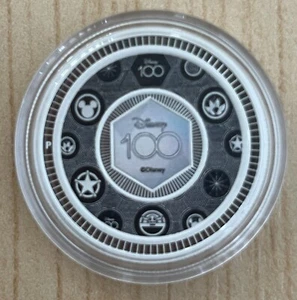 2023 Disney 100th Anniversary 1/2 oz Silver Proof Coloured Perth Mint 2000 Made - Picture 1 of 11