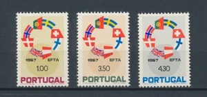 Portugal  1011-3 MNH, Free Trade Association, 1967 - Picture 1 of 1