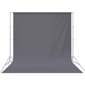 2x3m/6.56x10ft Gray Muslin Screen Backdrop Background for Photography Studio - Picture 1 of 6