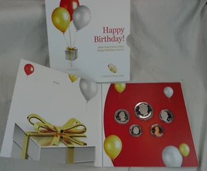2016-S US Mint Birthday Proof Set Box & COA OGP 5 Coins Clad - Picture 1 of 4