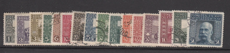 Österreich Bosnien 29-44, gestempelt, mehrfach vorhanden - Imagen 1 de 1