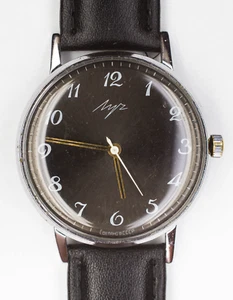 Reloj pulsera vintage raro Luch 2209 original hombre ultrafino - Imagen 1 de 9