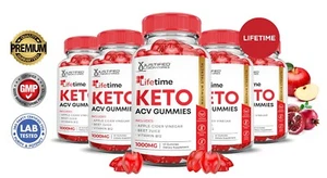 Lifetime Keto ACV Gummies 1000MG Apple Cider Vinegar 300 Gummys - Picture 1 of 6