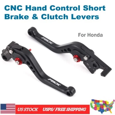 Palancas de freno y embrague cortas de control manual CNC para HONDA MSX125 GROM 125 MSX125SF Foto 1 de 4
