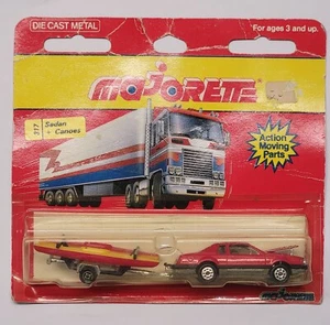 Vintage Majorette 317 Ford Thunderbird und Kanus - Bild 1 von 6