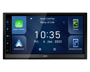 JVC KW-M785DBW Doppel-DIN Moniceiver 6.8" Touchscreen Wireless & Wired CarPlay - Bild 1 von 6