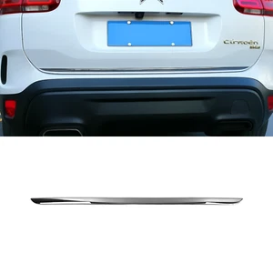 Stainless Steel Chrome Lower Tailgate Trim For Citroen C5 Aircross 2018-2025 - Picture 1 of 6