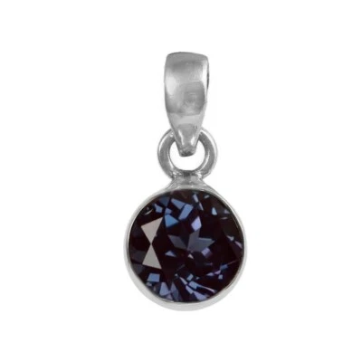 Colgante de alejandrita piedra de nacimiento de junio colgante que cambia de color colgante para mujer Foto 1 de 3