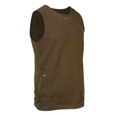 Muddy Nucleus Heated Vest Brown S Adjustable Warm Comfortable Layering Apparel - Image 1 of 4