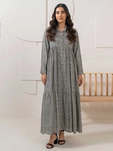 Limelight Bedrucktes Viskose Ready To Wear Maxikleid Größe SMALL - Bild 1 von 6