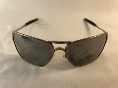 Oakley Inmate Brushed Sunglasses - Black Iridium - READ DESC - Image 1 of 4