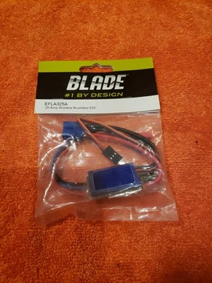E-flite Blade - 25 Amp Airplane Brushless ESC New - EFLA325A - JT25 - Image 1 of 4