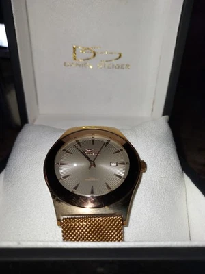 Reloj Hombre Daniel Steiger Rondo Milanés Magnético Oro Rosa - Batería NUEVA Foto 1 de 4