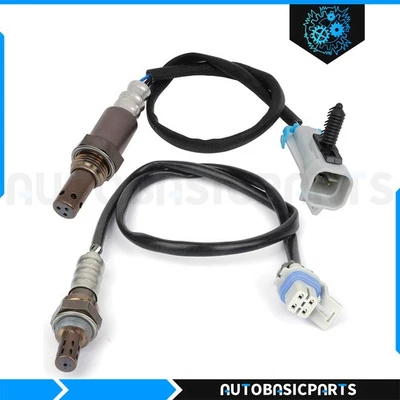 Sensores de oxígeno O2 02 aguas arriba y aguas abajo 2 piezas para Pontiac G6 2007 3,9 L Foto 1 de 4