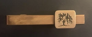 Tree of Life Vintage LARGE Tie Bar Clip - Picture 1 of 4