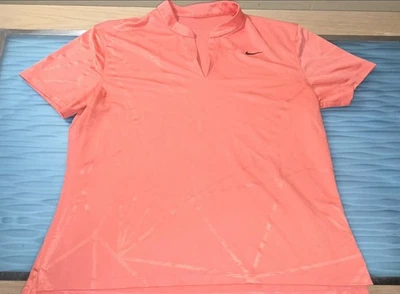 Camiseta polo de golf Nike para mujer talla grande sin mangas atlética de poliéster Dri-Fit  Foto 1 de 4