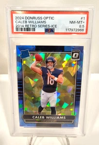 2024 Donruss Optic - Caleb Williams - 2014 Retro Series ICE #'d /15 - Picture 1 of 2