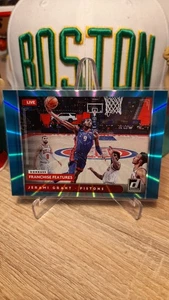 2021-22 Panini Donruss Jerami Grant Franchise Features Teal Holo Laser - Picture 1 of 2