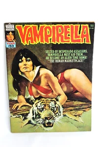 Vampirella #53 Human Market Place Enrich Cover Art 1976 Warren Magazine G/G+ - Picture 1 of 6