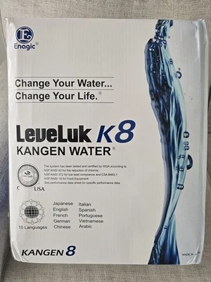 Máquina de filtro de agua Kangen Enagic Leveluk K8 Foto 1 de 4