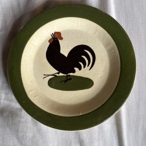 RARO piccolo piatto vintage Paul Wranitzky arte ceca 4 3/4 - Foto 1 di 2