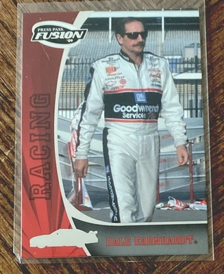 2009 PRESS PASS FUSION DALE EARNHARDT CARD NASCAR - Image 1 of 2