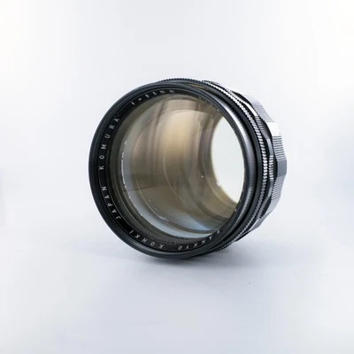 Sankyo Kohki Komura 85 mm f1.4 – Fast Vintage Portrait Lens – M42 mount - Image 1 of 4