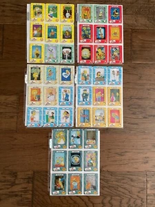 THE SIMPSONS FILM CARDZ 45 CARD SET W/ VIEWER YEAR 2000 BY ARTBOX MINT/NM - Picture 1 of 14
