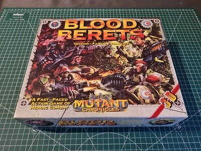 Blood Berets: Mutant Chronicles Blard Game (Heartbreaker, 1993) *NEW* - Image 1 of 4