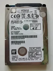 Faulty Hitachi Z5K500-320 HTS545032A7E380 320GB 5400RPM 2.5" HDD Hard Disk Drive - Picture 1 of 2