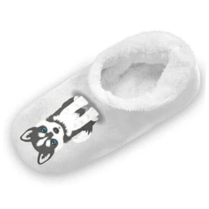 Boys Girls Toddler Slippers for Kids Home House 12-13.5 Little Kid Husky Puppy - Picture 1 of 7
