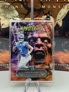 2024 Wild Card Haunted Hits Jaxson Dart 1/1 Monster Hit Frankenstein Ole Miss - Picture 1 of 2