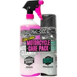 Muc-Off Motorcycle Care Pack kit de cuidado 500 ml lata de pulverización 1 litro botella de pulverización - Imagen 1 de 3