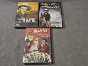John Wayne Movie Lot 6 DVD Dawn Rider Texas Terror Sagebrush Trail Blue Steel ++ - Imagen 1 de 8