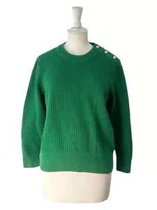Women’s GANT Jumper Sweater Crew Neck Cotton Ribbed Pique Smart Casual Size M - Picture 1 of 24